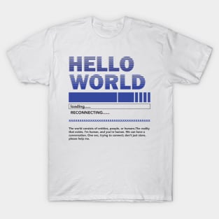 Streetwear Hello World T-Shirt